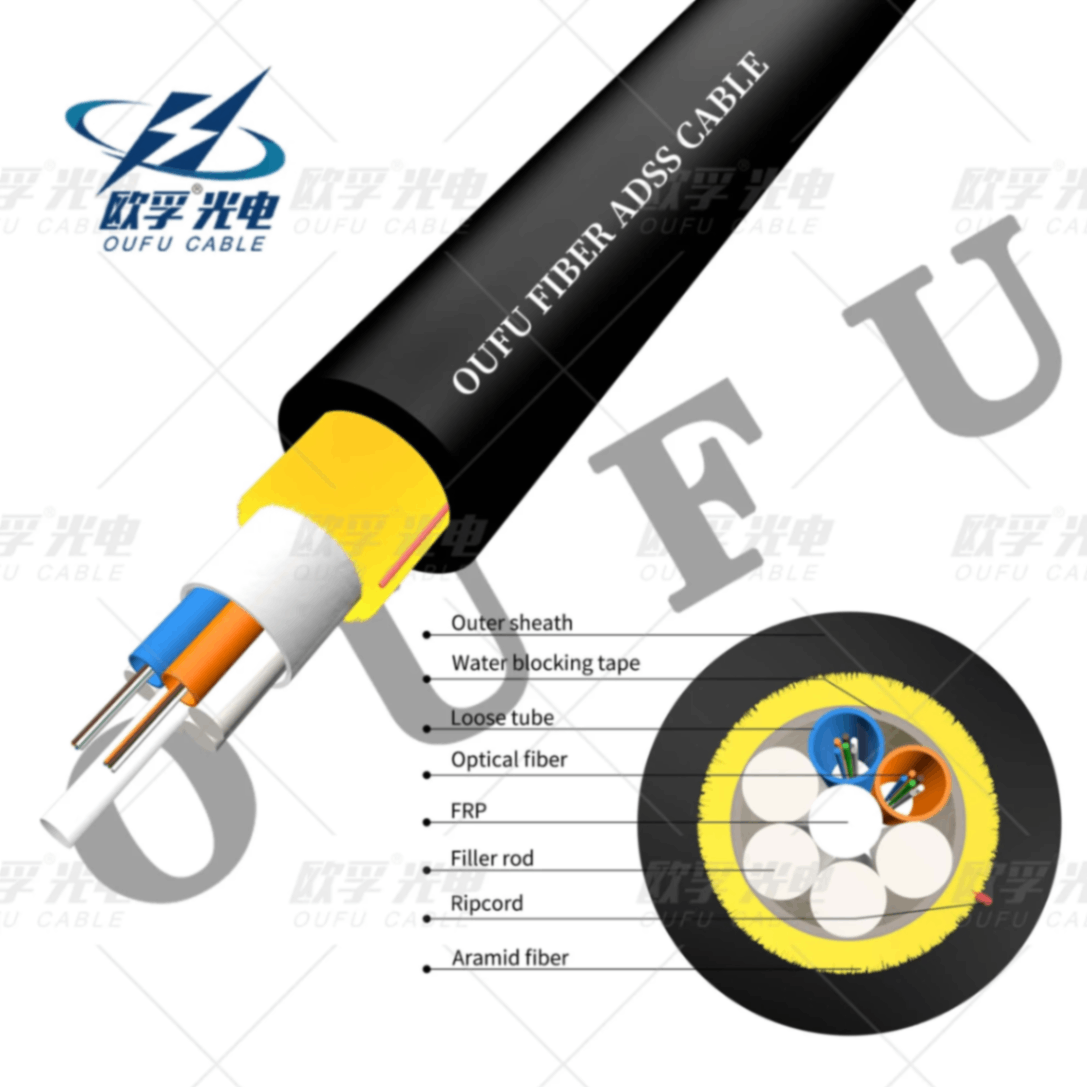 ADSS 24 Core Outdoor Fiber Optic Cable